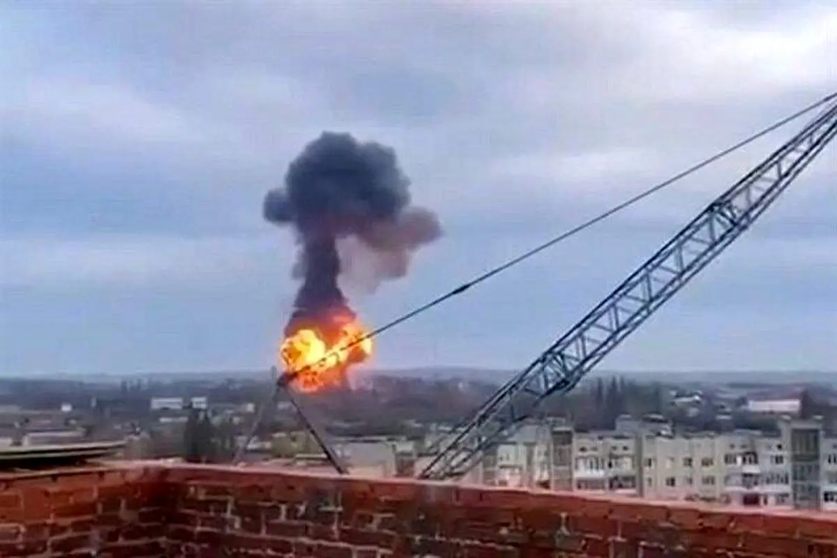 حمله موشکی روسیه به اوکراین/ کی‌یف منفجر شد