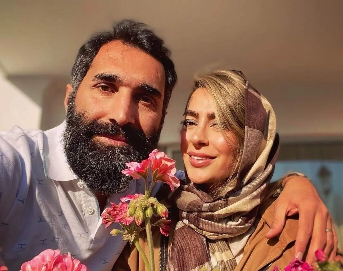 ژست شیک و تابستانه سمانه پاکدل و همسرش خبرساز شد