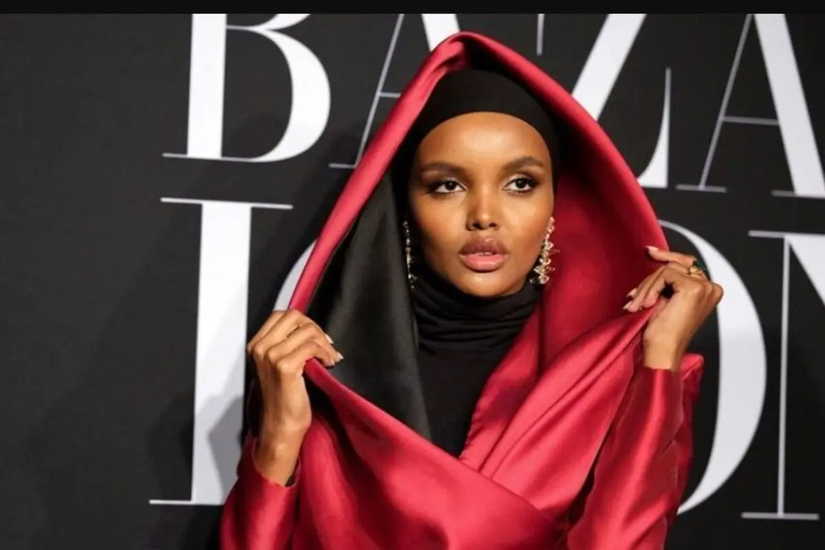 حجاب کامل مدل آمریکایی روی فرش قرمز کن ۲۰۲۳+ عکس