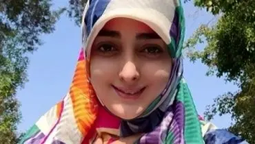 خانم مجری چادری با لباس ورزشی!+ عکس