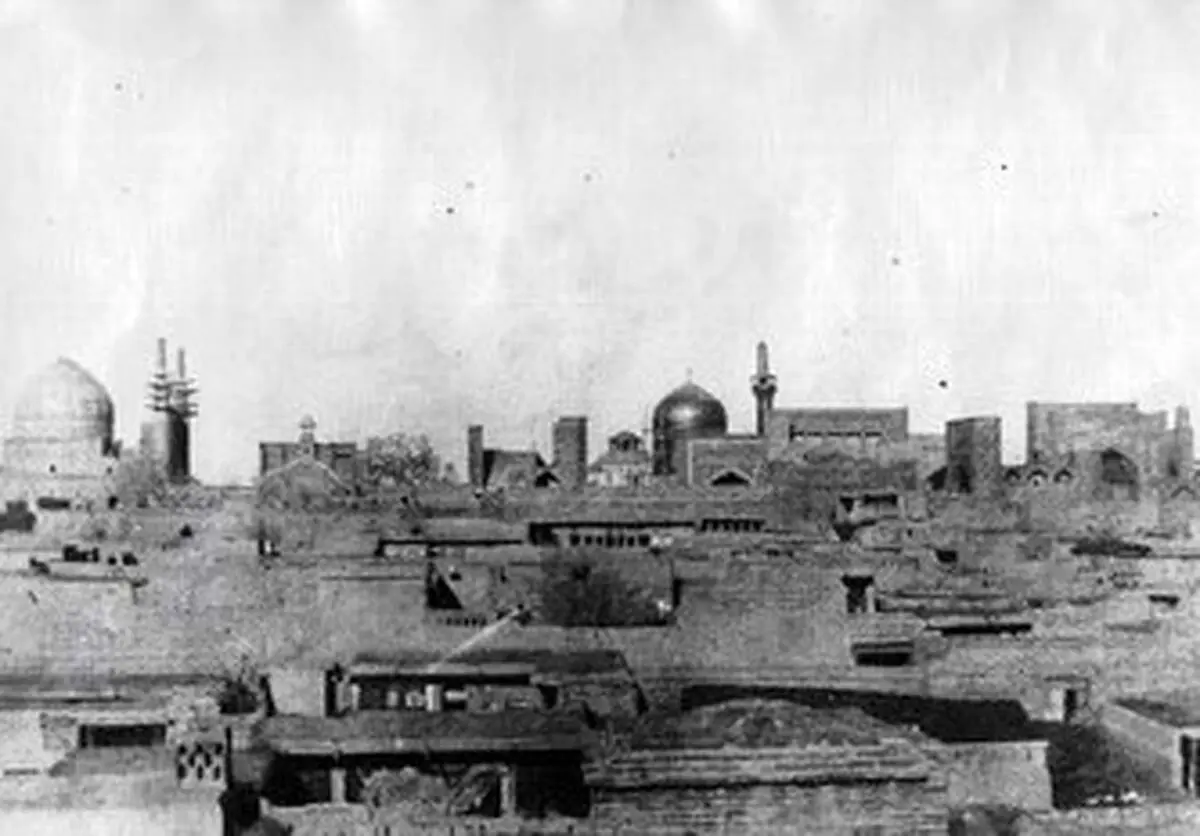 عکسی نادر و قدیمی از حرم امام رضا (ع)؛ ۸۹ سال قبل