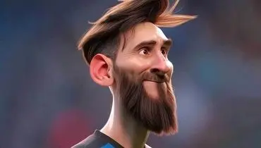 طراحی چهره کارتونی بازیکنان فوتبال به کمک هوش مصنوعی