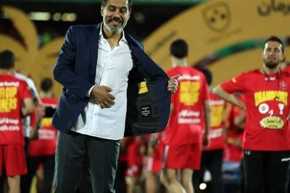 نوشته جنجالبرانگیز روی کت افشین پیروانی در شب فینال!