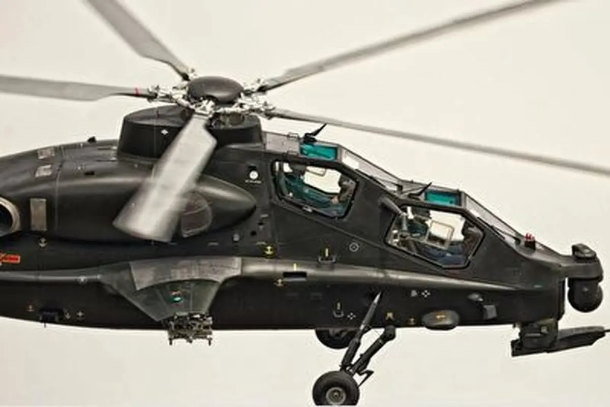 ویدئوی پربازدید از جدیدترین هلیکوپتر تهاجمی ارتش چین!