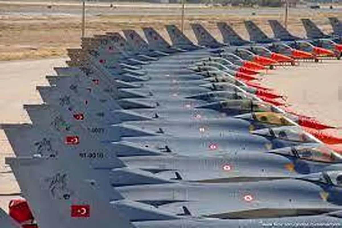 عملیات‌های هوایی موفقیت‌آمیز نیروی هوایی ترکیه به روایت تصویر