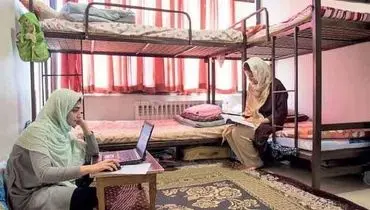 تصویری تاسف بار از سطل زباله خوابگاه دختران دانشگاه تهران!+ عکس