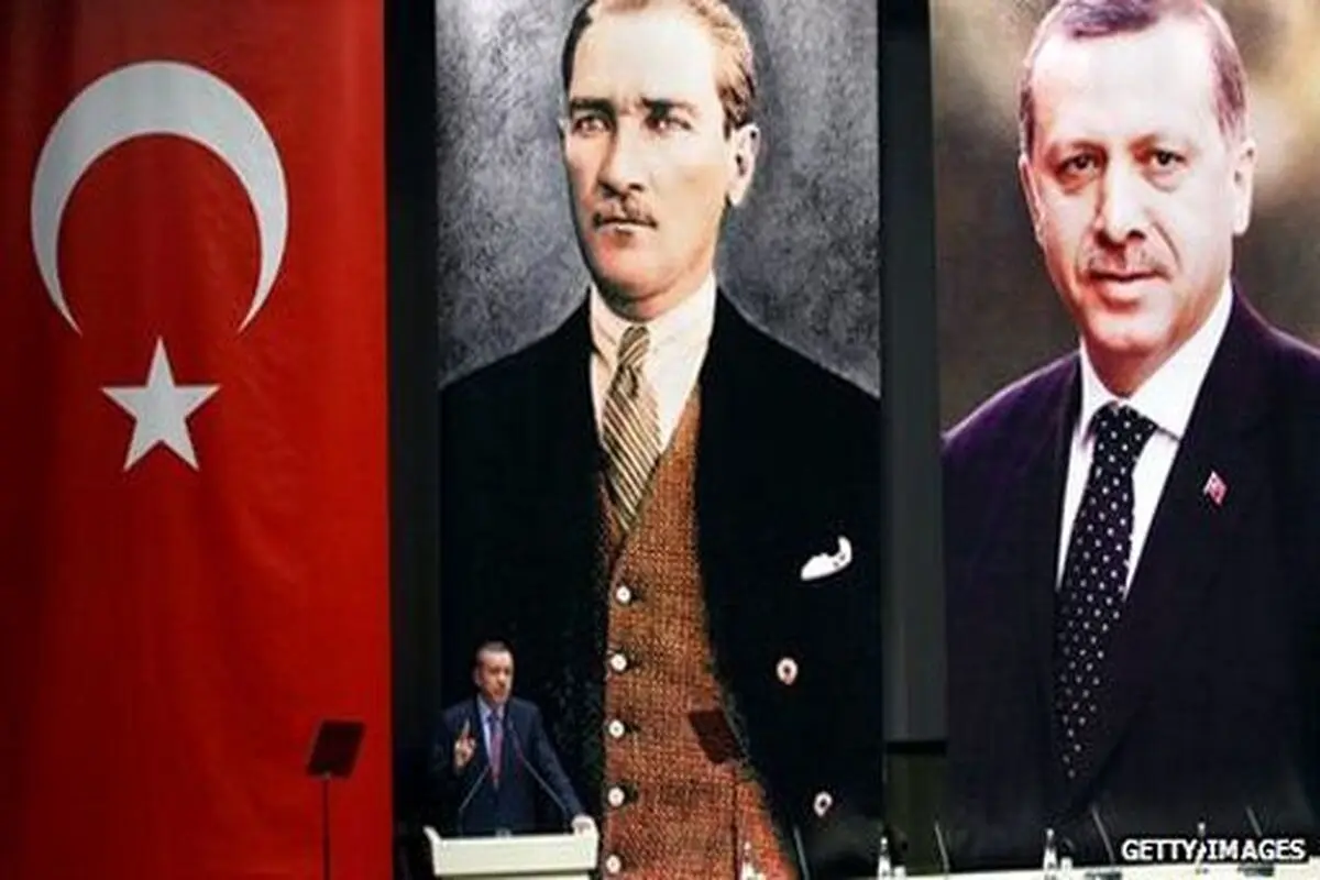 پیام ویژه اردوغان خطاب به آتاتورک در مراسم تحلیف