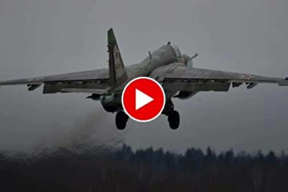 لحظه اصابت و سرنگونی جنگنده روسی در مورمانسک+ فیلم