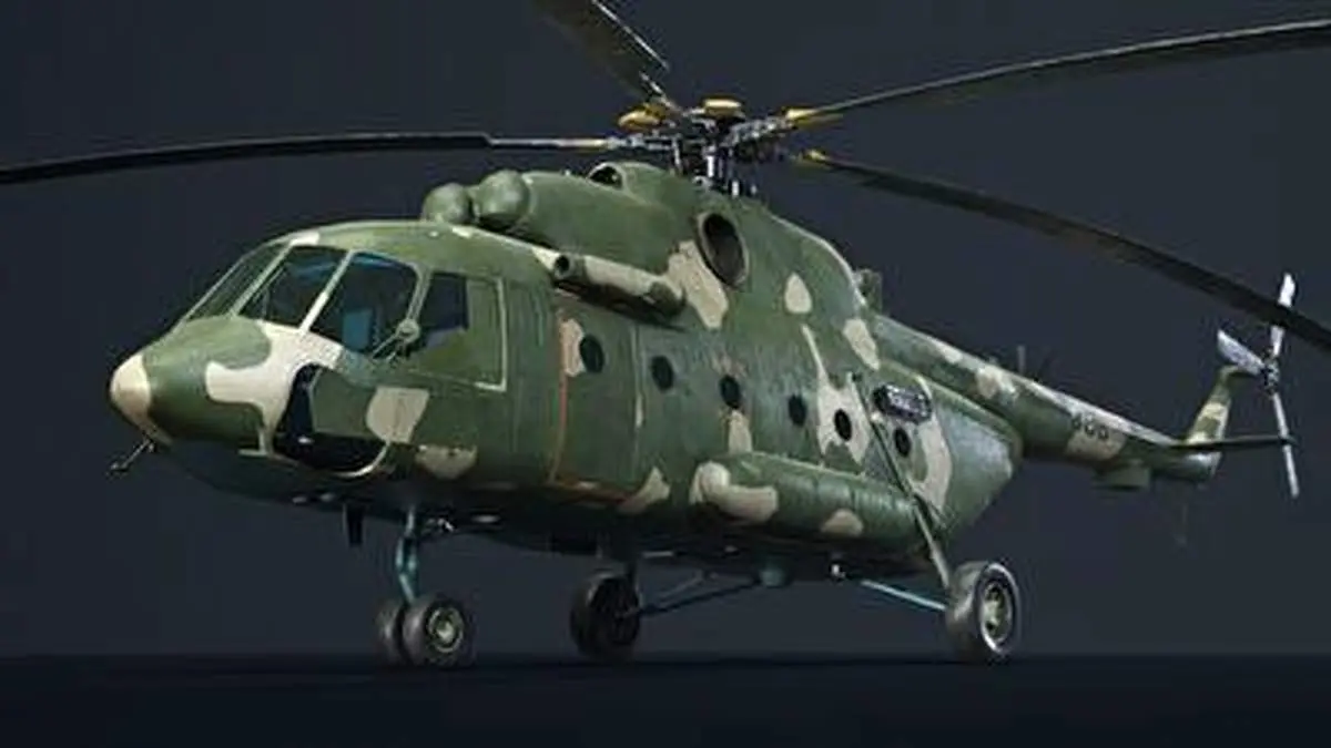 هلیکوپترهای Mi-17V5 آمریکا بر فراز آسمان اوکراین+ فیلم