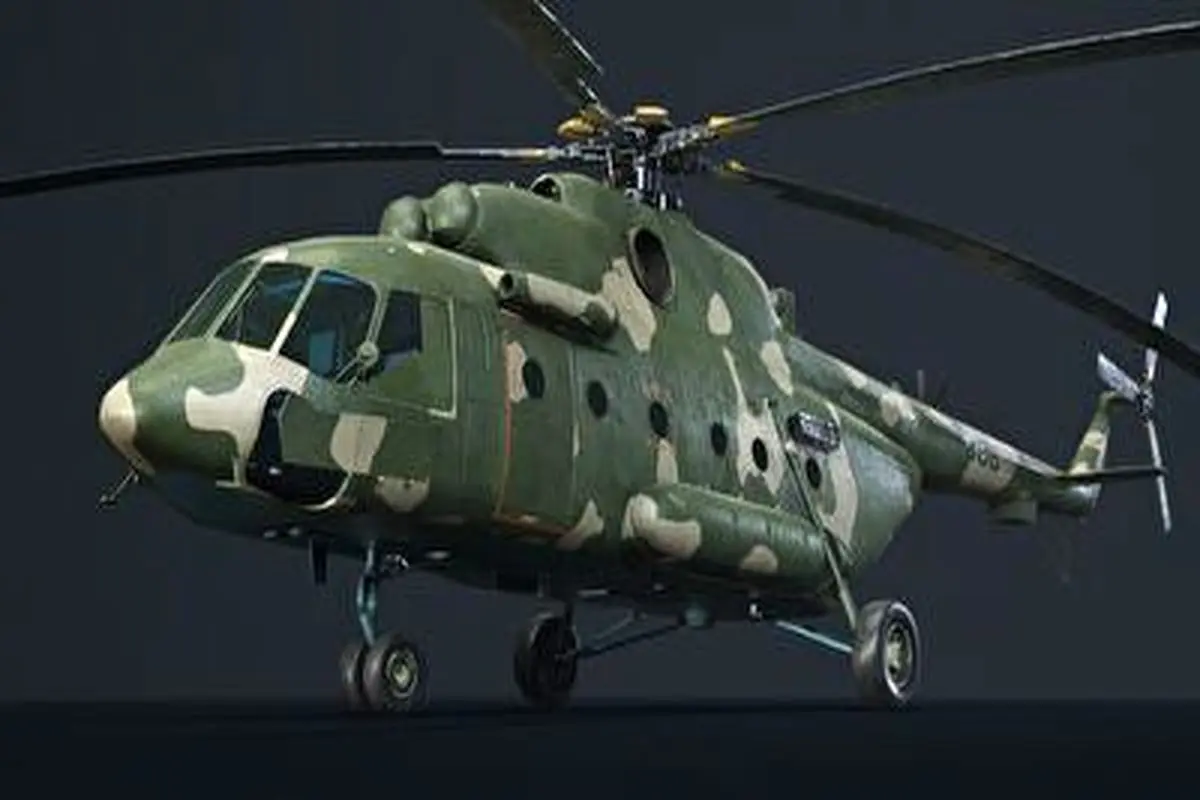 هلیکوپترهای Mi-17V5 آمریکا بر فراز آسمان اوکراین+ فیلم