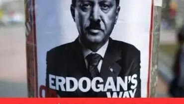 مجازات یک جوان به خاطر کشیدن سبیل هیتلری روی پوستر تبلیغاتی اردوغان