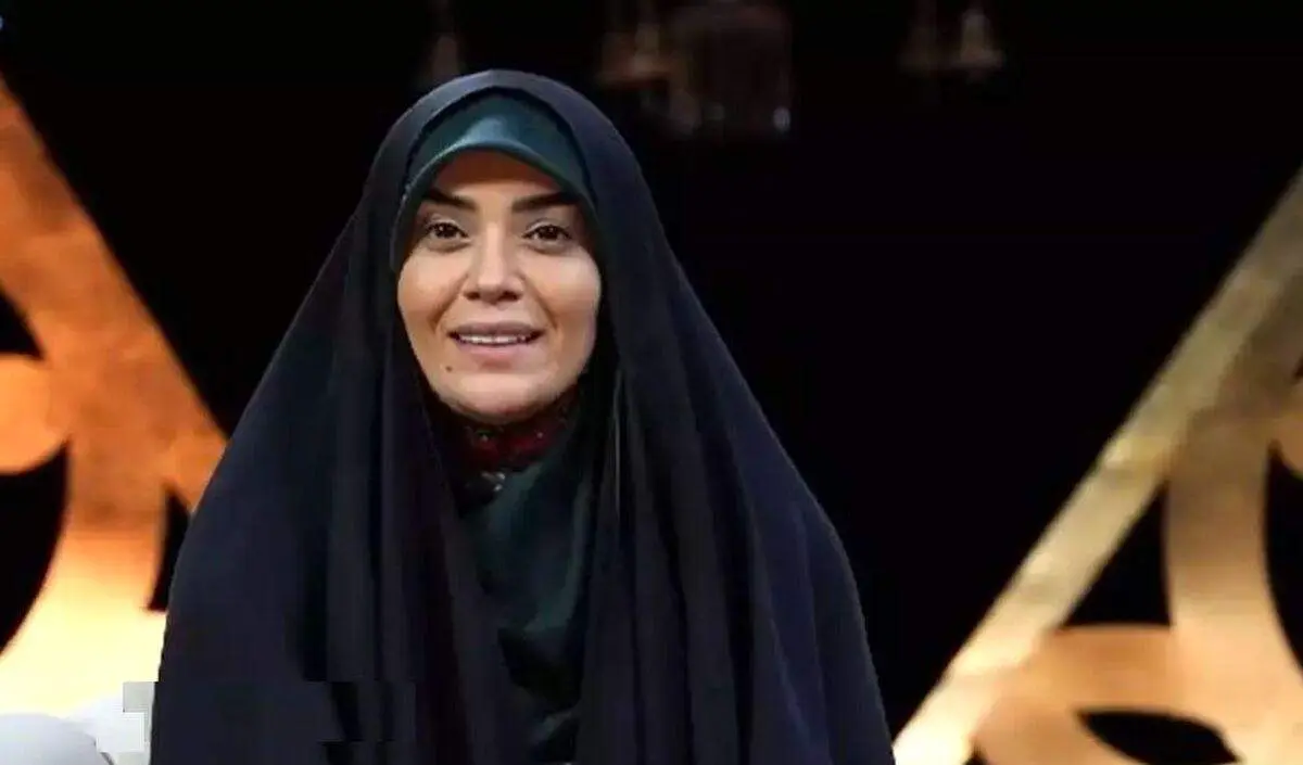 الهام چرخنده خادم حرم شد+عکس