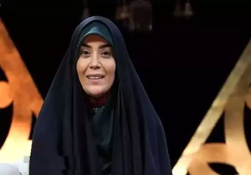 الهام چرخنده خادم حرم شد+عکس
