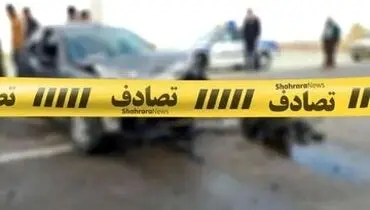 واژگونی اتوبوس در بزرگراه تهران-کرج