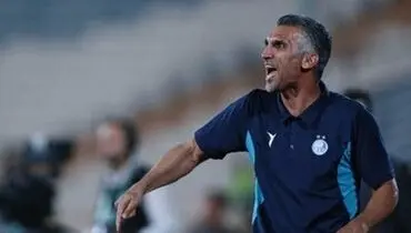درگیری عجیب مربی استقلال و شکستن صندلی ها