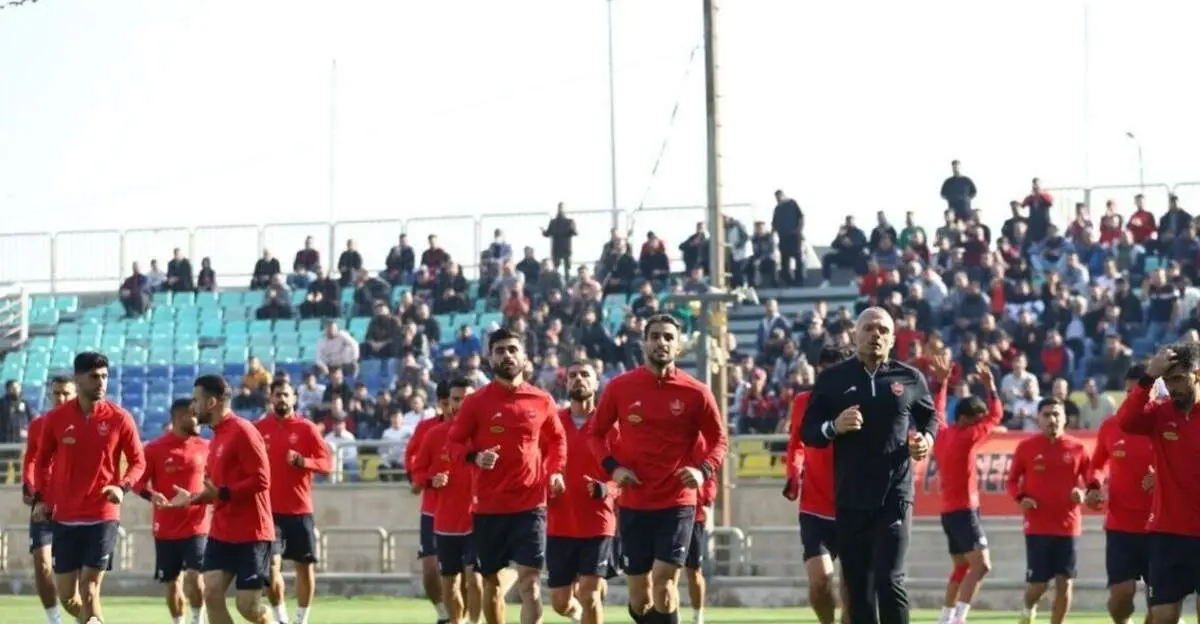 رفتار متفاوت یحیی در تمرین امروز پرسپولیس