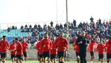 رفتار متفاوت یحیی در تمرین امروز پرسپولیس
