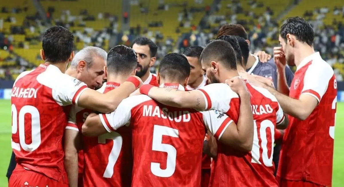 اقدام ارزشمند پرسپولیسی‌ها در رختکن ورزشگاه النصر+ عکس