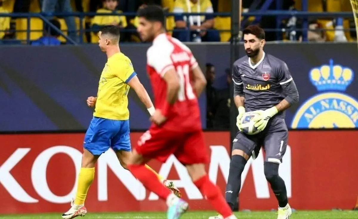 سنگربان پرسپولیس در کنار دروازه بان افسانه ای رئال!