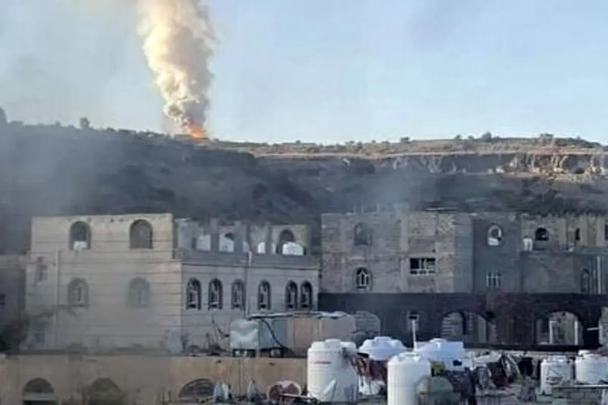 وقوع یک انفجار مهیب در یمن+ فیلم