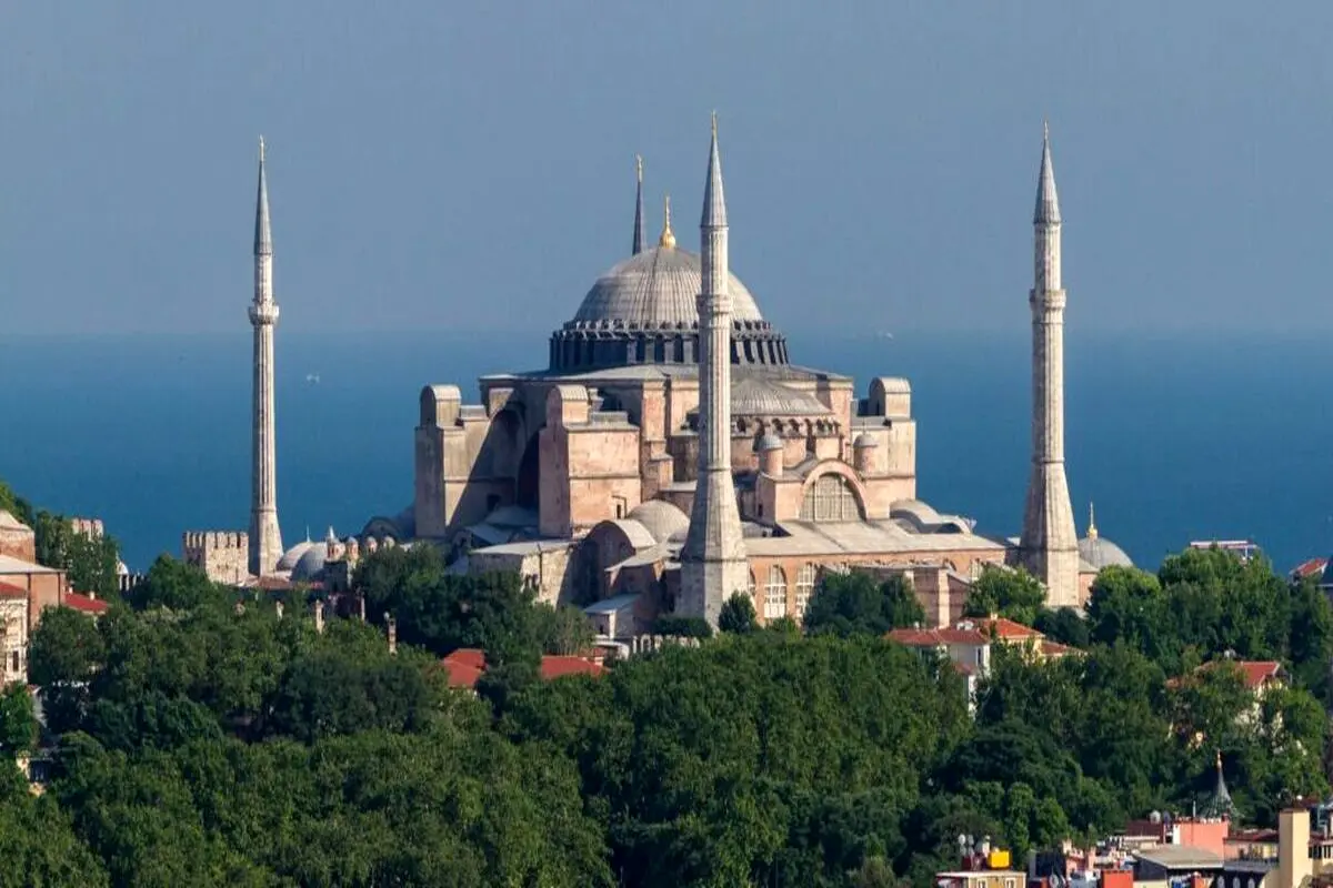 آشنایی با بنای شاهکار و تاریخی ایاصوفیه در استانبول+ تصاویر