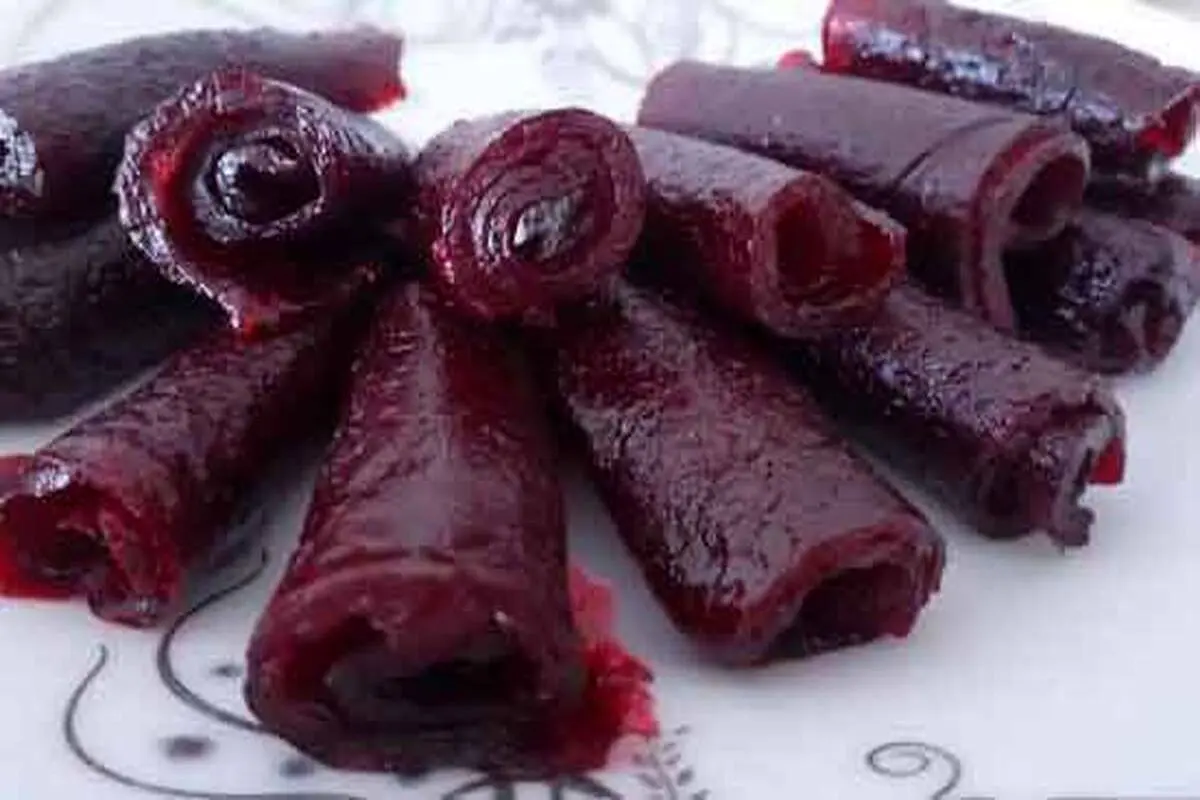 طرز تهیه لواشک انار خانگی