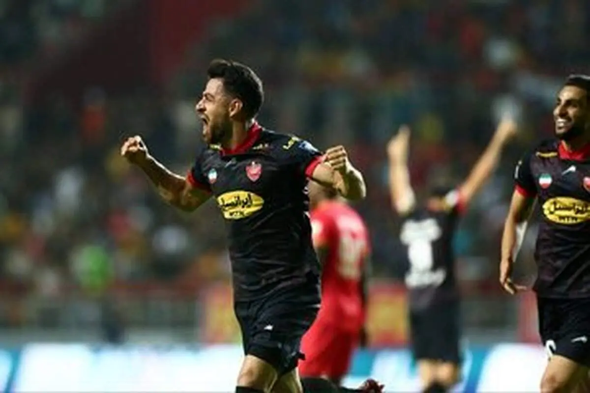 مهمان ویژه تمرین امروز پرسپولیس+ عکس