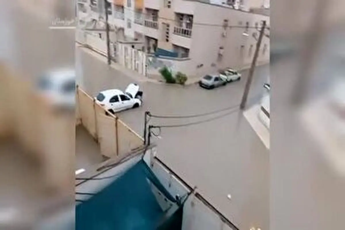 ورود آب به منازل شهروندان در کیانشهرِ اهواز+ فیلم