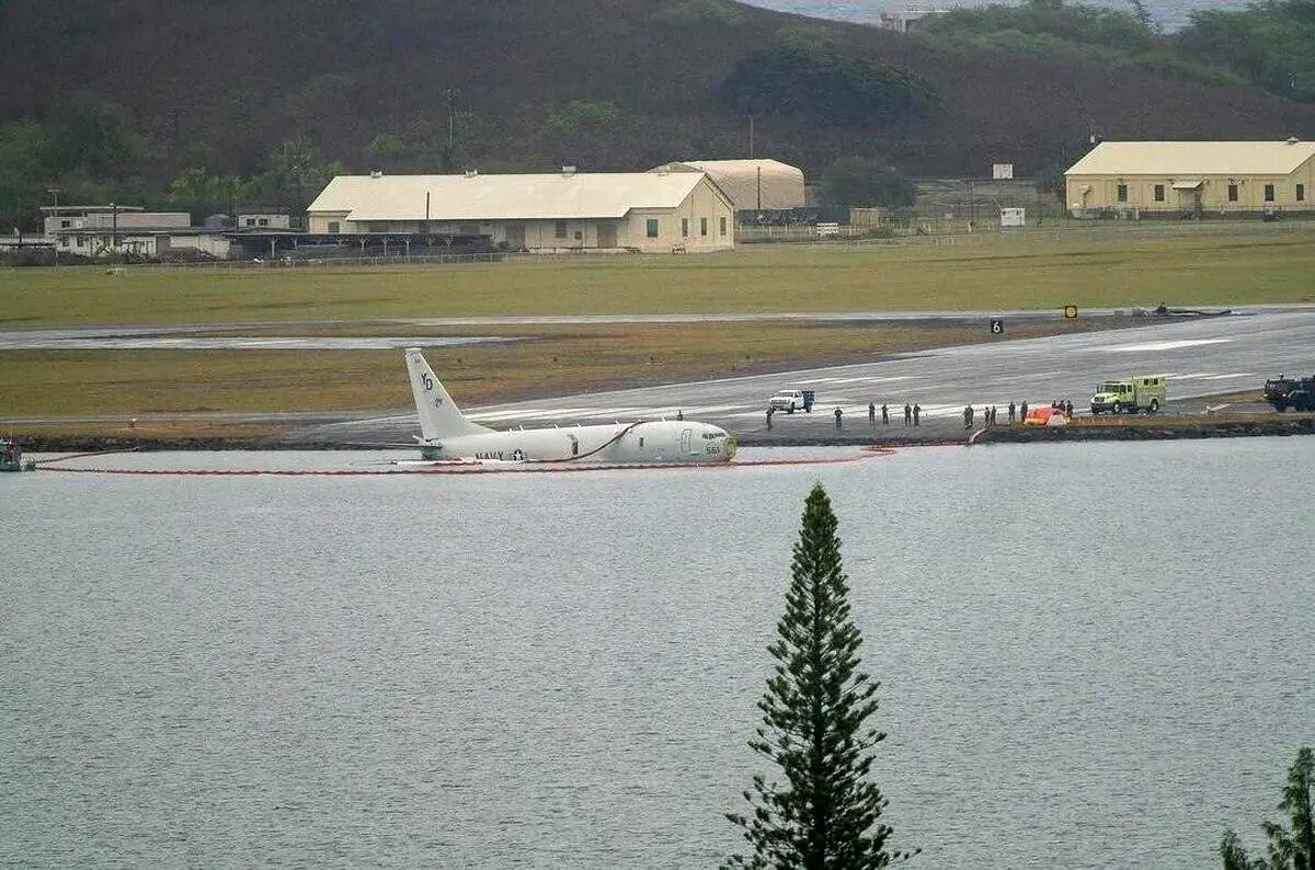 یک هواپیمای نظامی آمریکا سقوط کرد