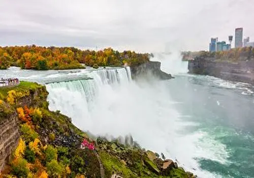 نمای دیدنی از آبشار نیاگارا+فیلم