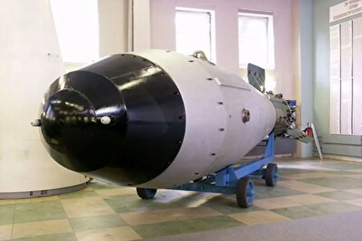 تزار، قدرتمندترین بمب اتمی آزمایش شده در جهان+ فیلم