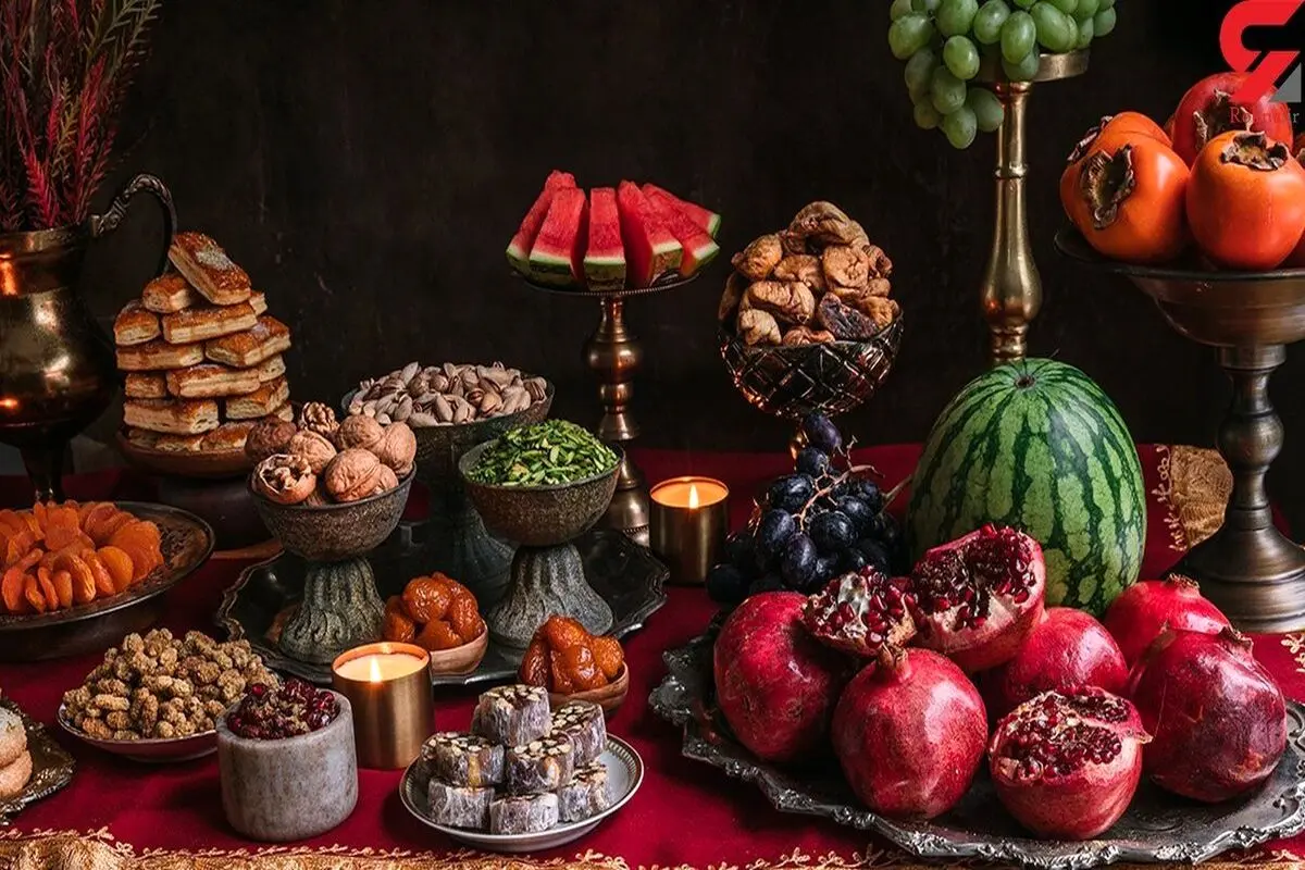 ایده چینش میز یلدا+تصاویر