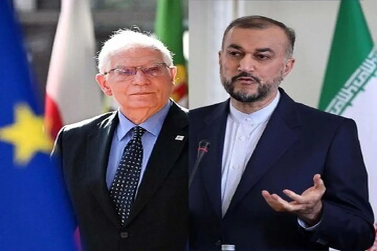 نامه وزیر امور خارجه به بورل درباره غزه