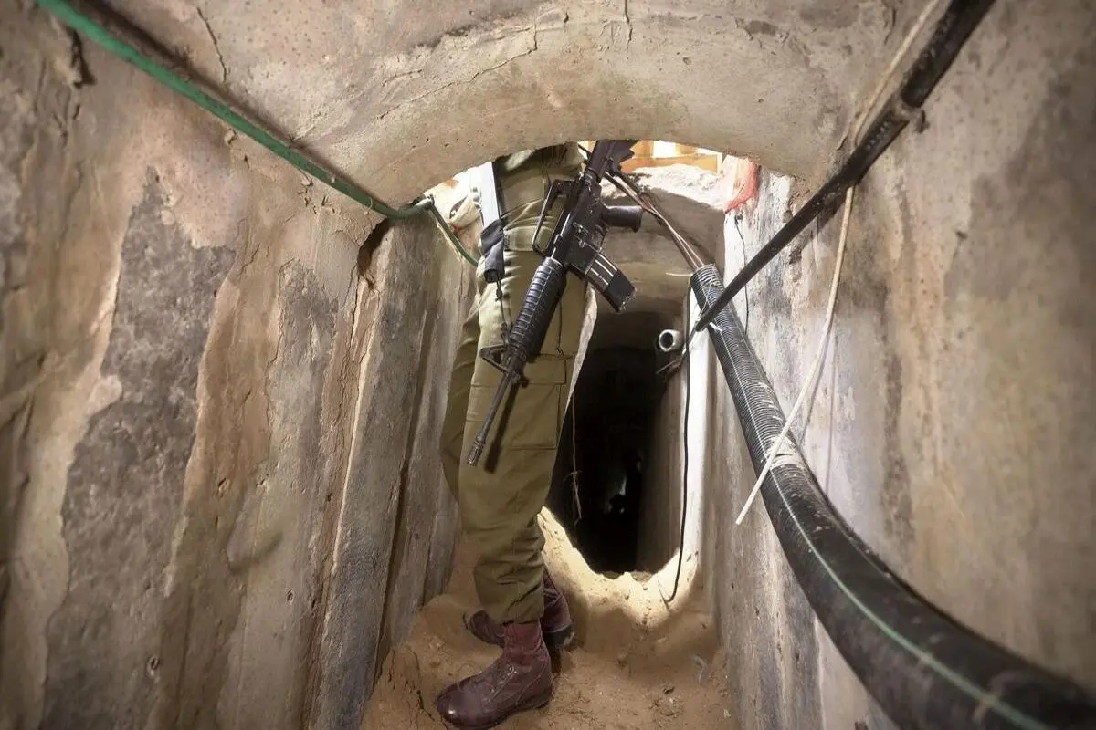 غرق‌کردن تونل‌های غزه در آب آغاز شد