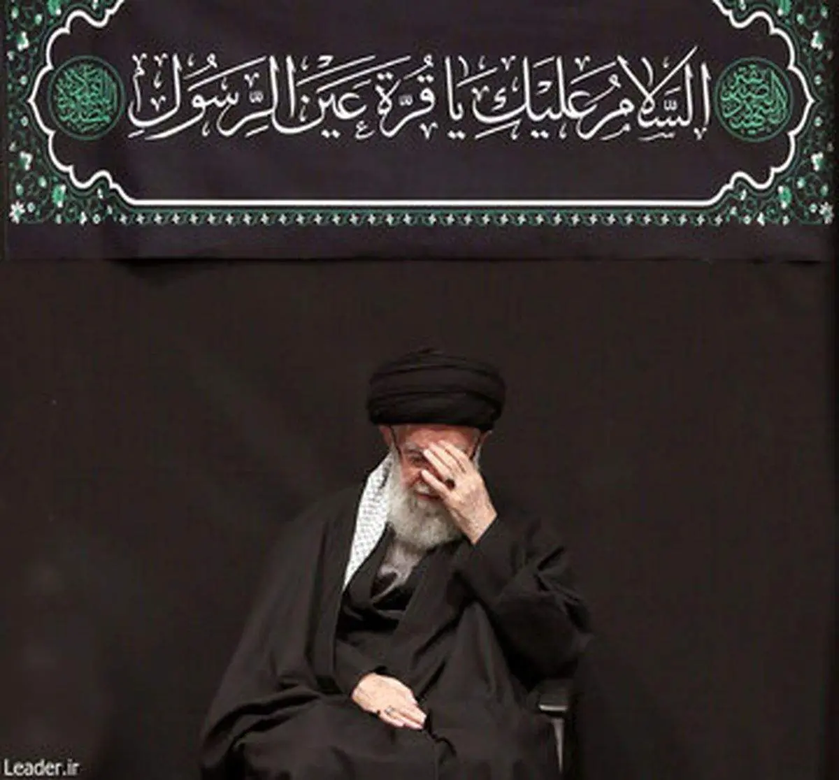 پوشش متفاوت مقامات بلندپایه نظامی در دیدار رهبر انقلاب