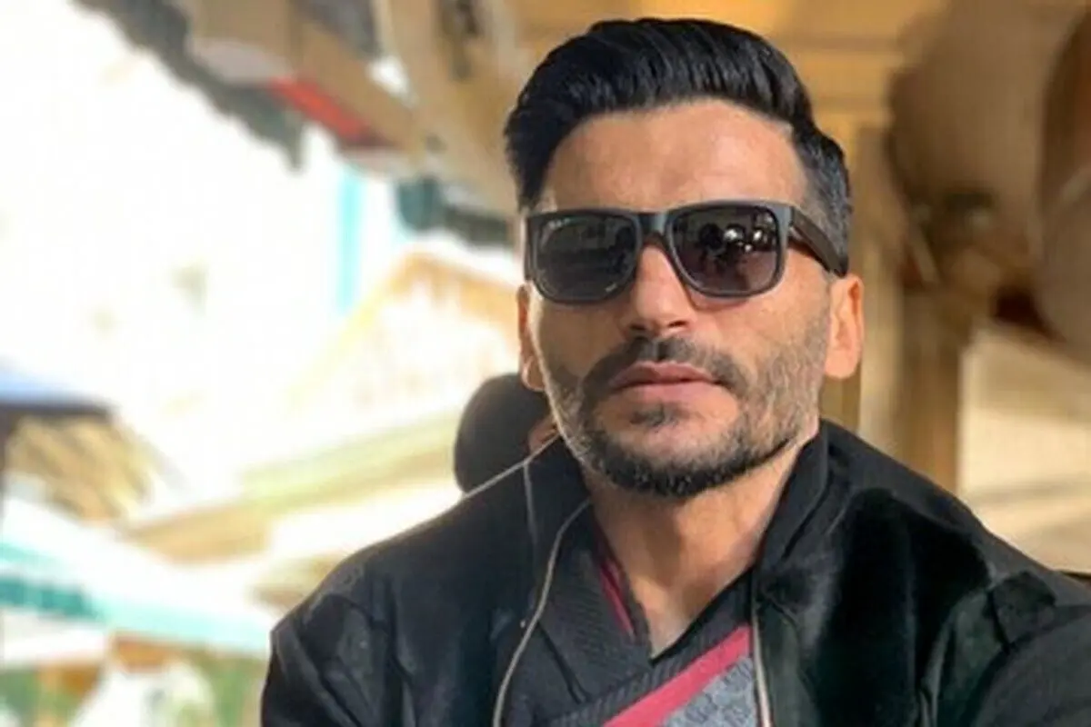 قاب دونفره جواد کاظمیان با پیشکسوت پرسپولیس+ عکس