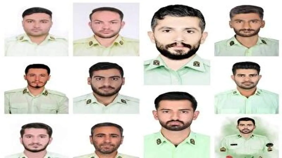 اولین تصاویر از محل کشته شدن ۱۱ پرسنل نیروی انتظامی در راسک+ فیلم (۱۶+)