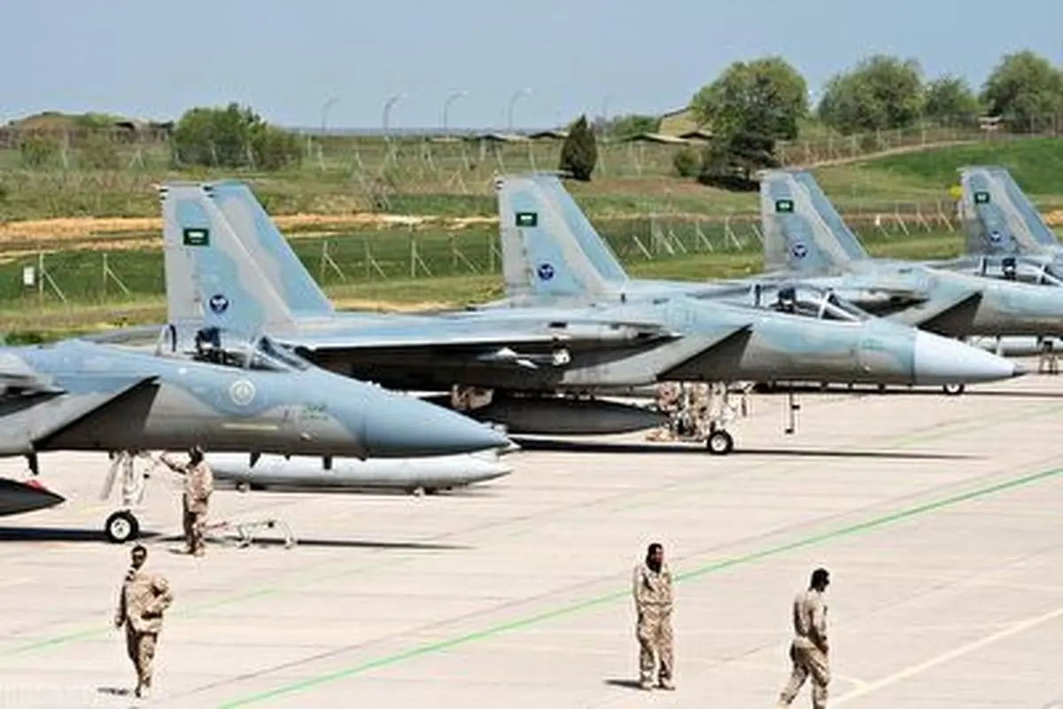 رونمایی نیروی هوایی عربستان از تجهیزات فوق پیشرفته اش+ فیلم