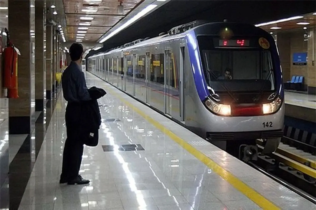 خودکشی در متروی تهران