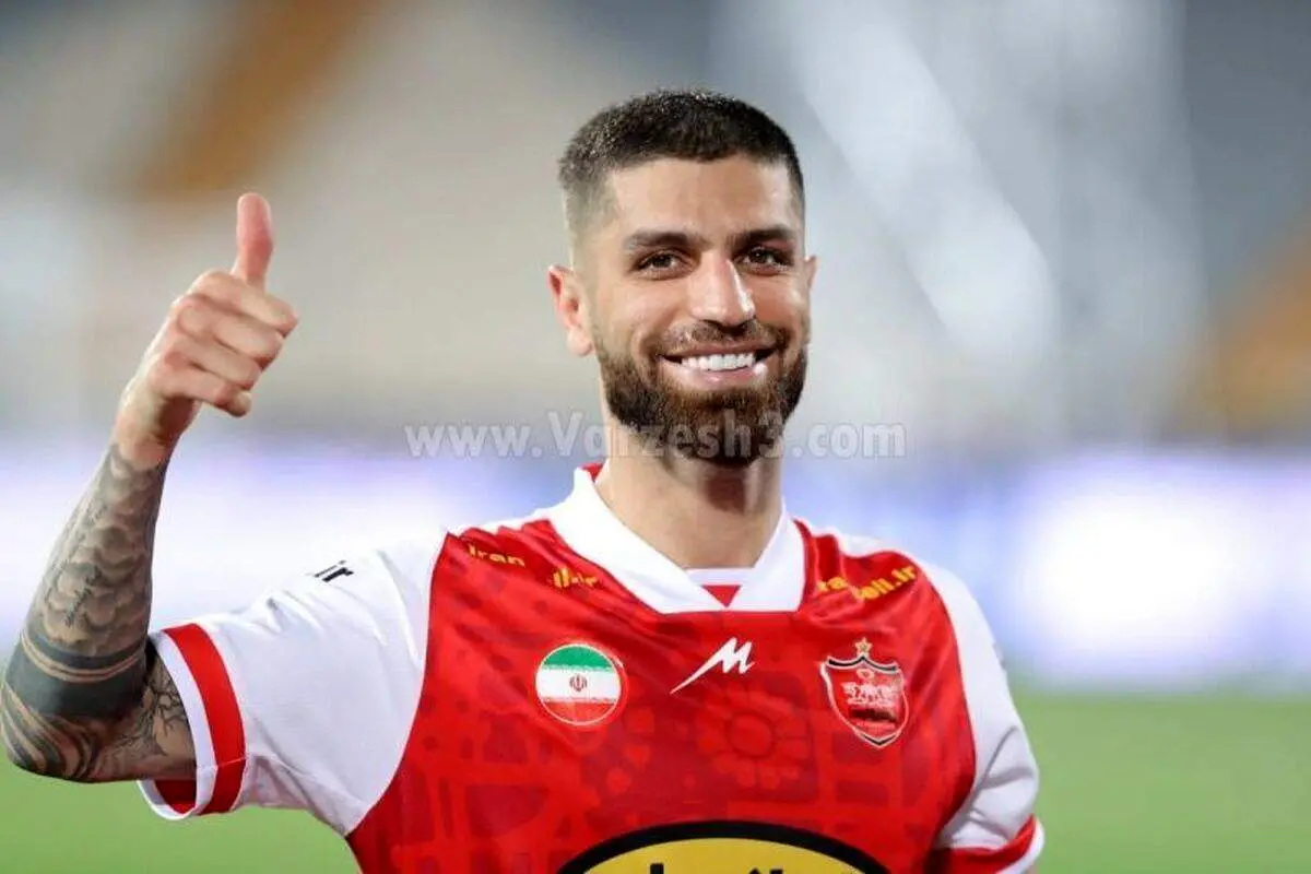 ستاره پرسپولیس لاکچری شد+ عکس