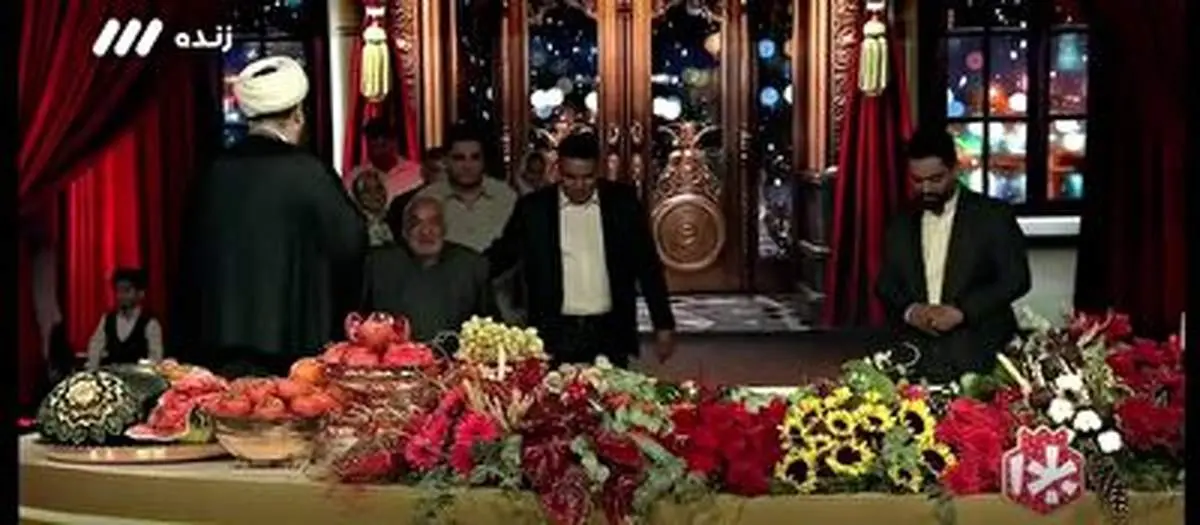 بوسهی زوج جذاب روی آنتن زنده صداوسیما+ فیلم