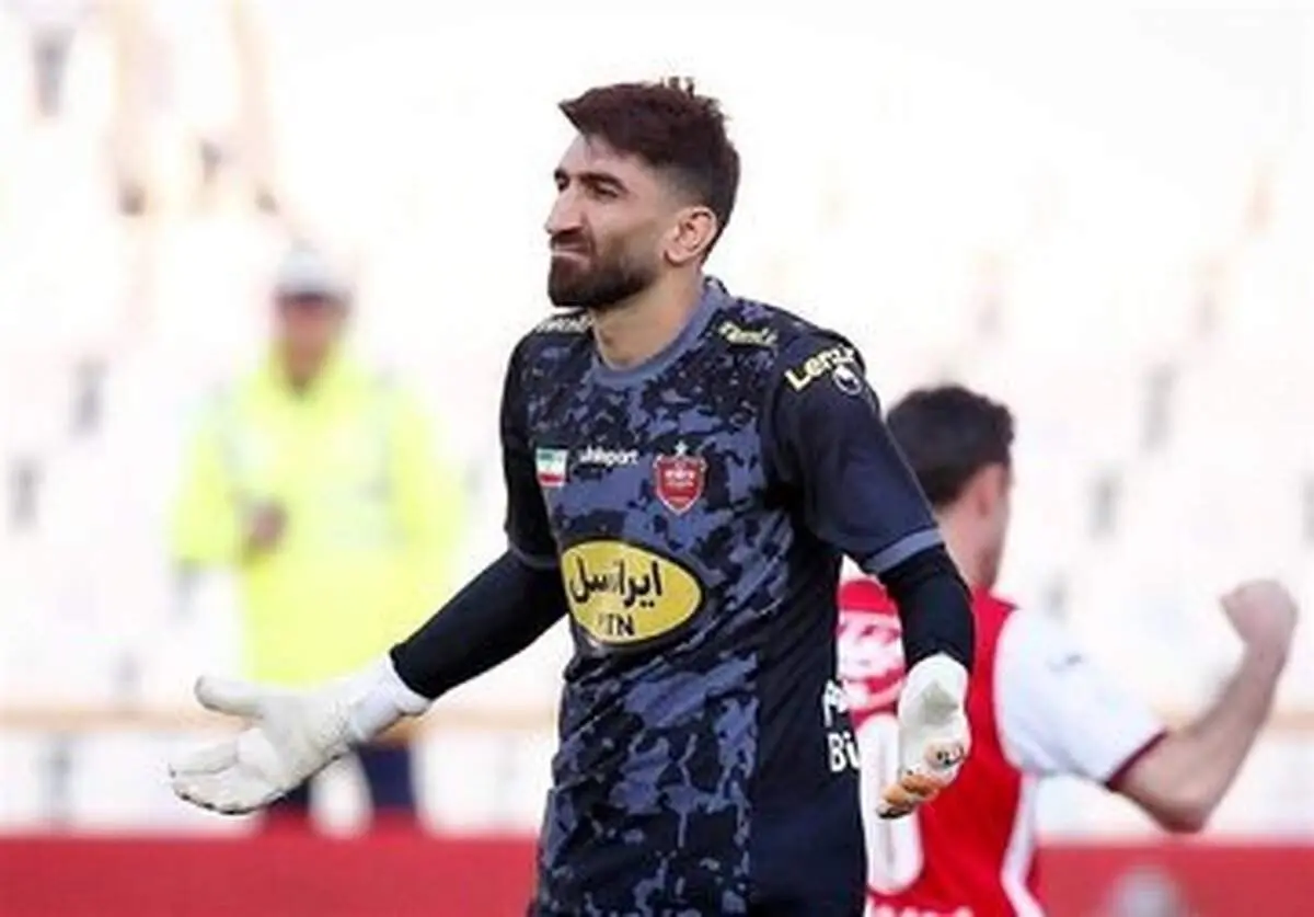 خشم دروازه بان پرسپولیس از کنعانی زادگان