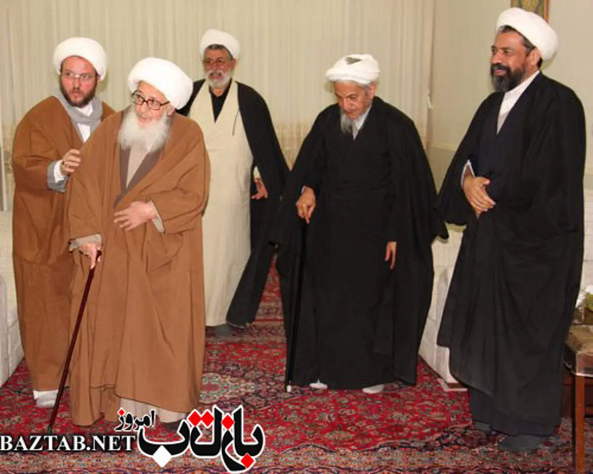 عکس: دیدار آیت‌الله وحید خراسانی و آیت‌الله صانعی