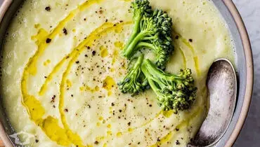 طرز تهیه سوپ بروکلی