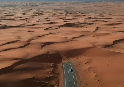 طوفان شن ریاض را درنوردید؛ پایتخت عربستان در هاله‌ای از گرد و غبار