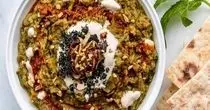 طرز تهیه قاتوق کشک و سیب کرمان 