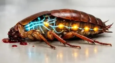 سوسک چگونه بدون سر زنده می‌ماند؟
