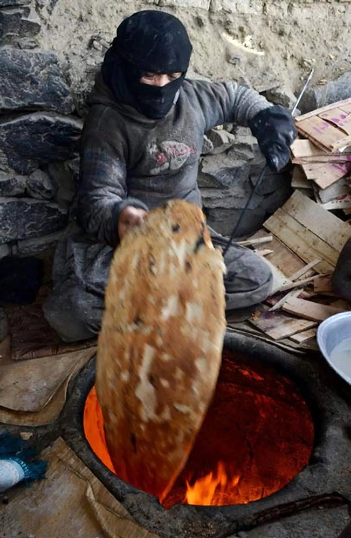 عکس:نانوایی زنانه