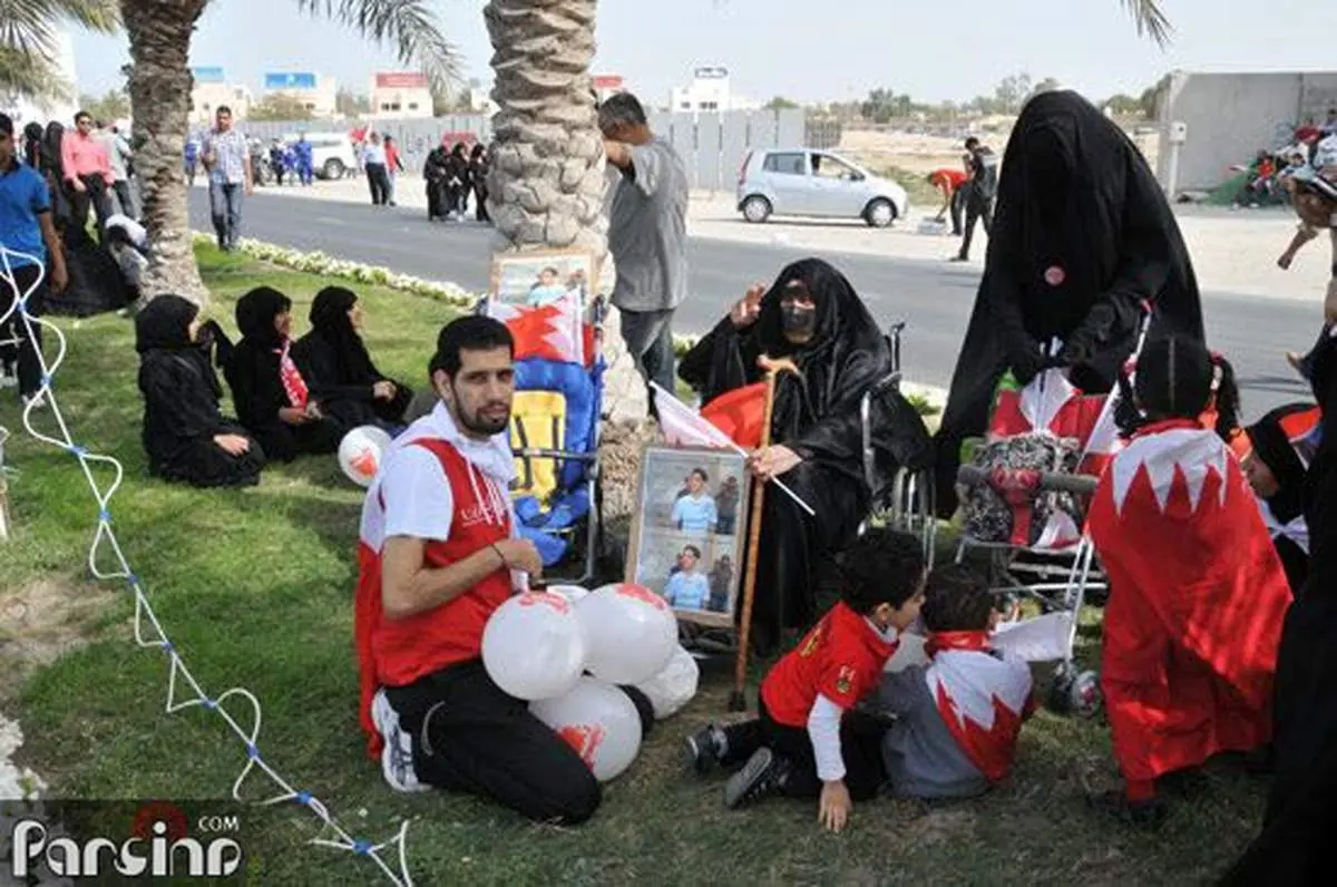 تصاویر جدید از تظاهرات عظیم «لبیک یا بحرین»