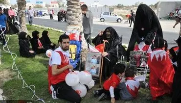 تصاویر جدید از تظاهرات عظیم «لبیک یا بحرین»